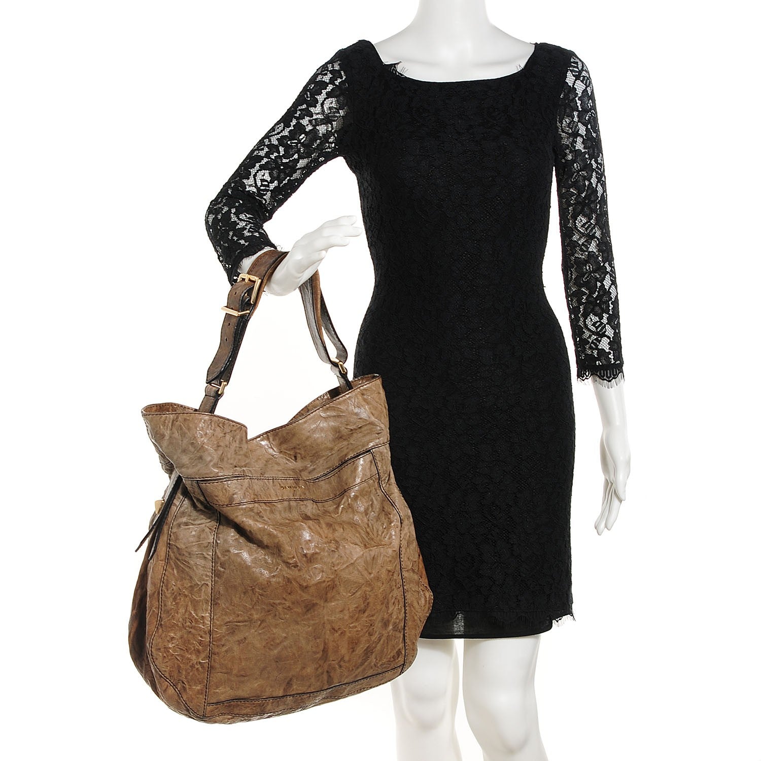 Givenchy Tumbled Sheepskin Moyen Hobo 2 of 7