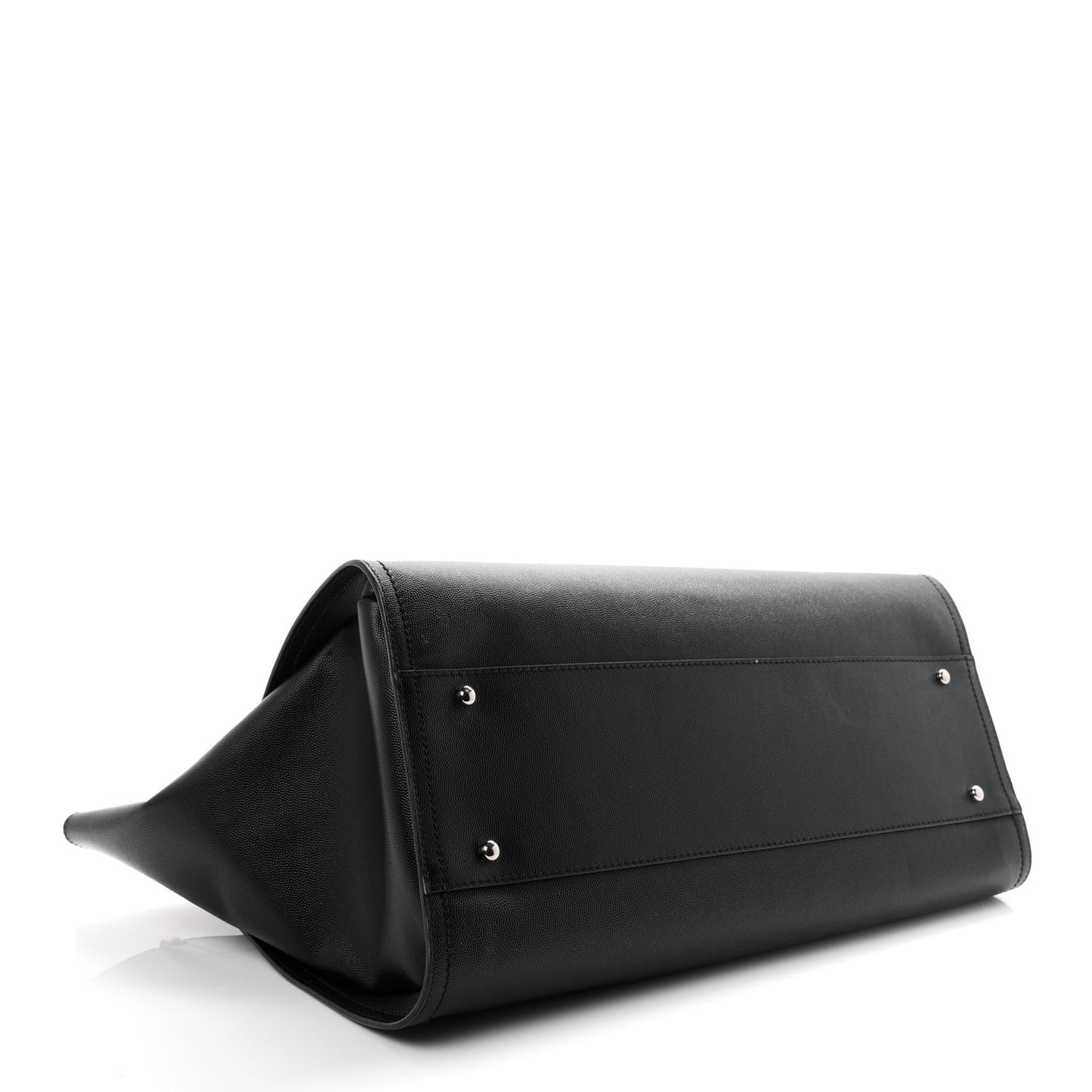 Caviar Extra Large Studded Deauville Tote Black