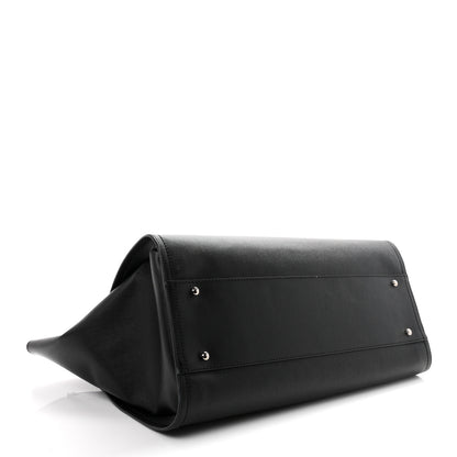 Chanel Caviar Extra Large Studded Deauville Tote Black 4 of 12