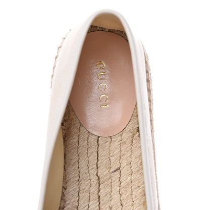 Gucci Canvas Logo Espadrilles 39 Greggio White 7 of 11