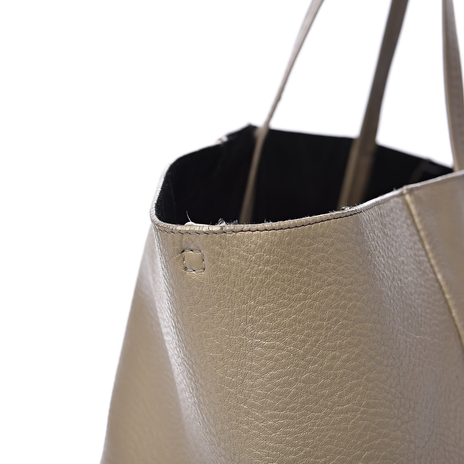 Celine Grained Calfskin Medium Horizontal Cabas Phantom Taupe 14 of 17