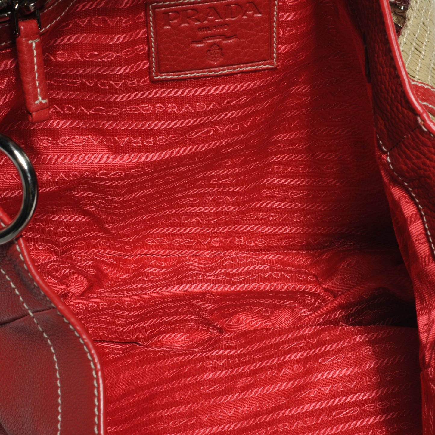 Vitello Daino Hobo Rosso