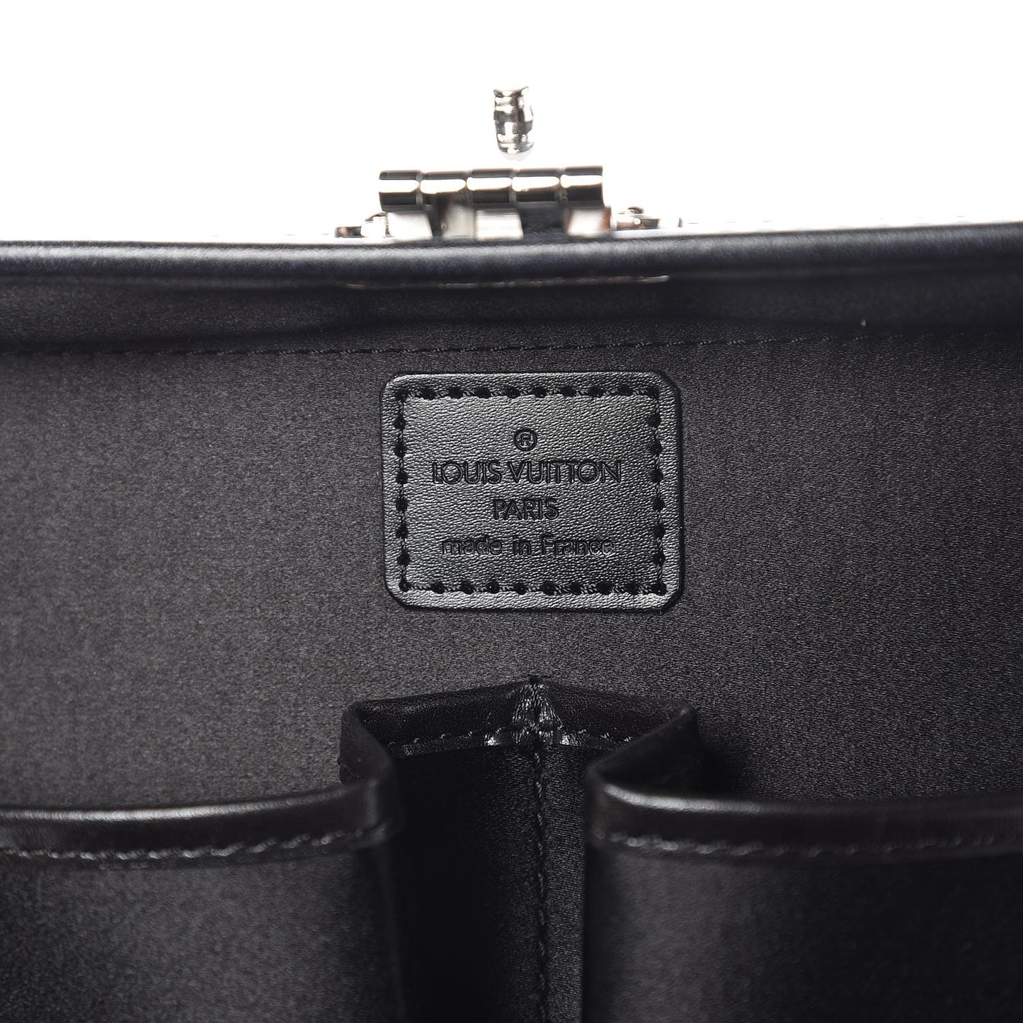 Monogram Glace Valisette PM Black
