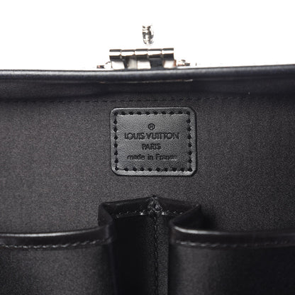 Louis Vuitton Monogram Glace Valisette PM Black 6 of 7