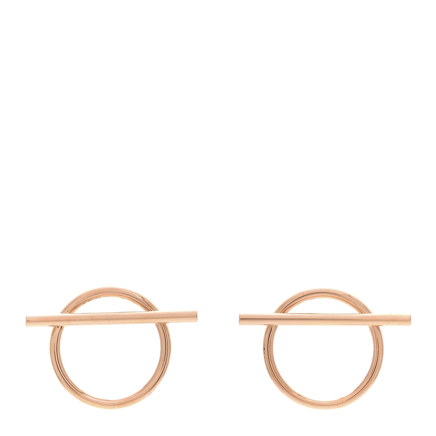 18K Rose Gold MM Echappee Earrings