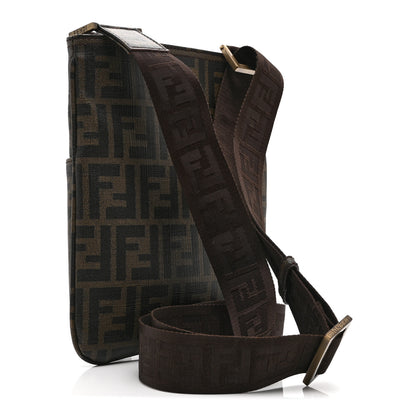 Fendi Zucca Spalmati Messenger Bag Tobacco 3 of 12