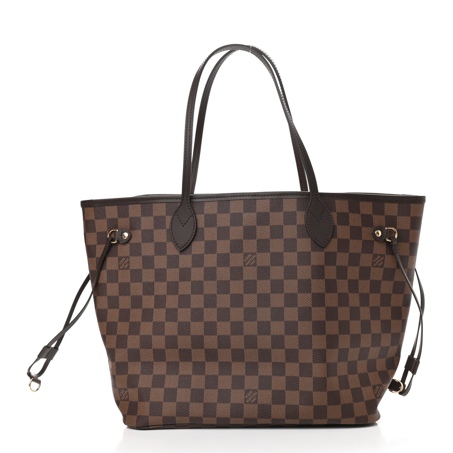 Damier Ebene Neo Neverfull MM Rose Ballerine