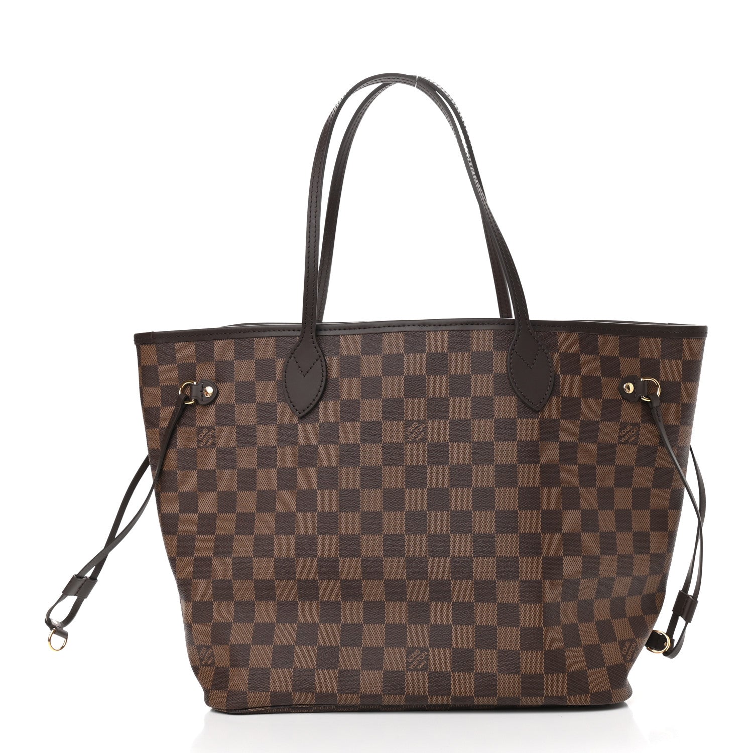 Louis Vuitton Damier Ebene Neo Neverfull MM Rose Ballerine 3 of 10