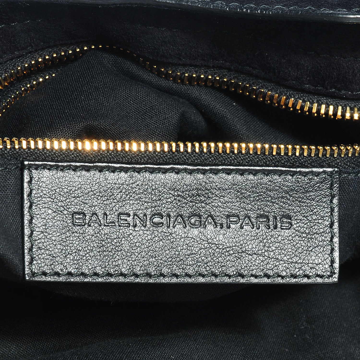 Balenciaga Baby Daim Suede Giant 12 Gold Hardware City Black 10 of 11