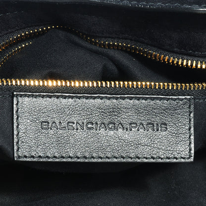 Balenciaga Baby Daim Suede Giant 12 Gold Hardware City Black 10 of 11