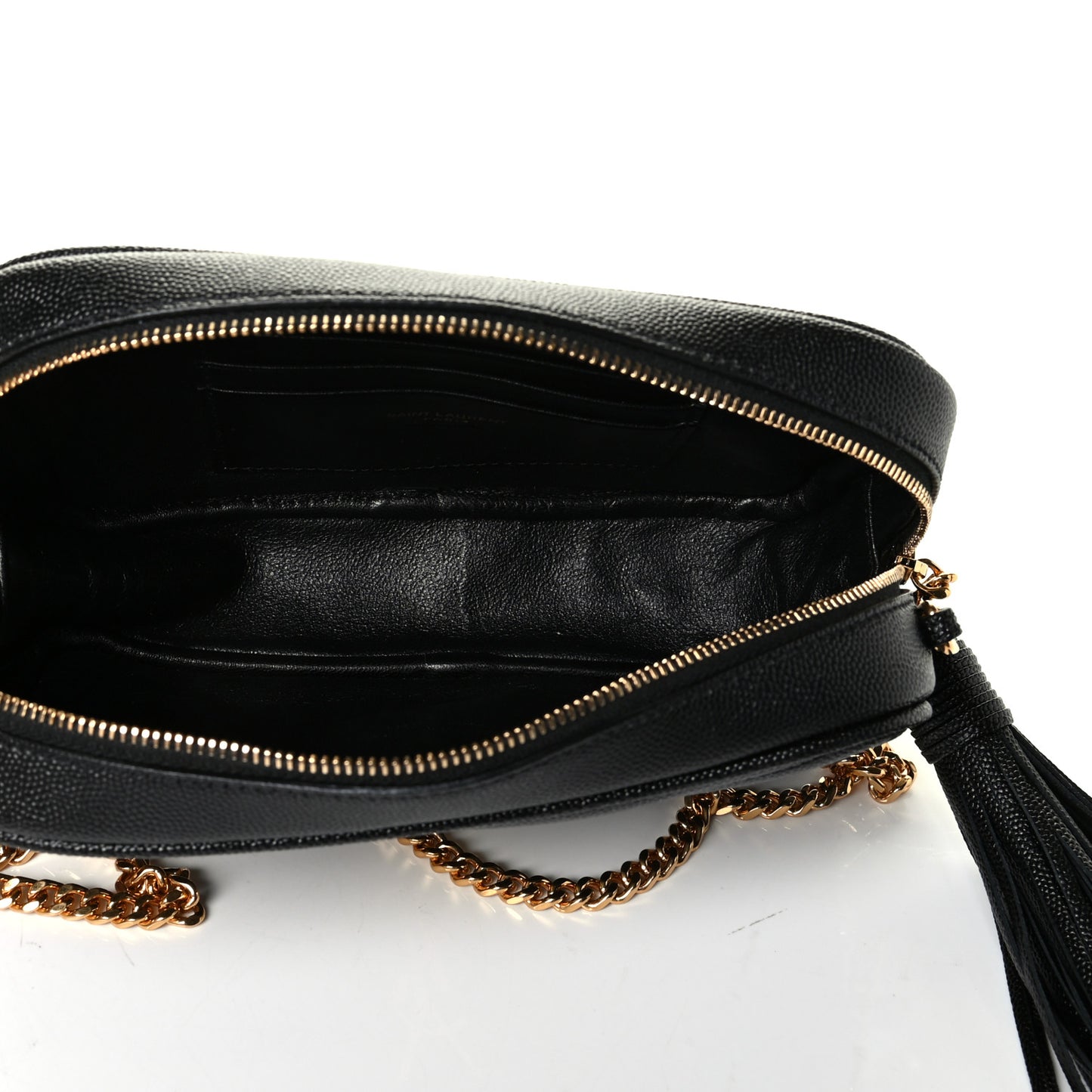 Grain De Poudre Matelasse Monogram Mini Lou Camera Bag Black