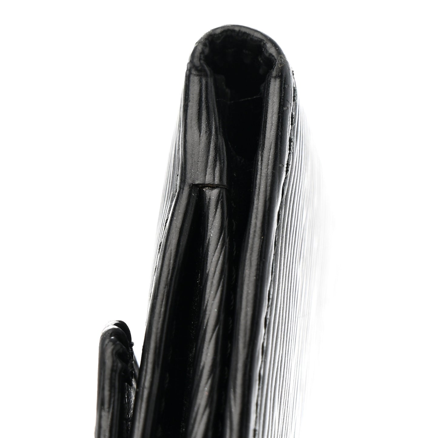 Vitello Move Metal Bi-Fold Wallet Black