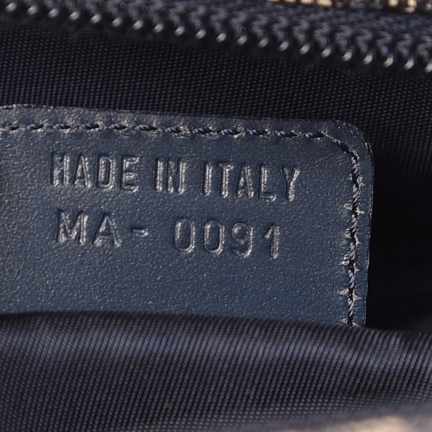 Monogram Saddle Bowler Navy