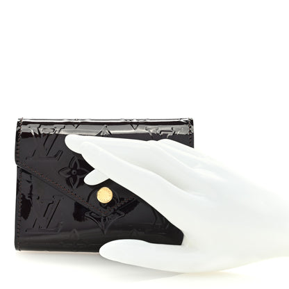 Louis Vuitton Vernis Victorine Wallet Amarante 2 of 6