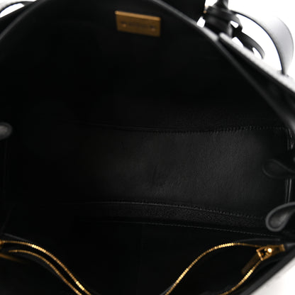 Balenciaga Smooth Calfskin Small Bel Air Carry All Bag Black 5 of 9