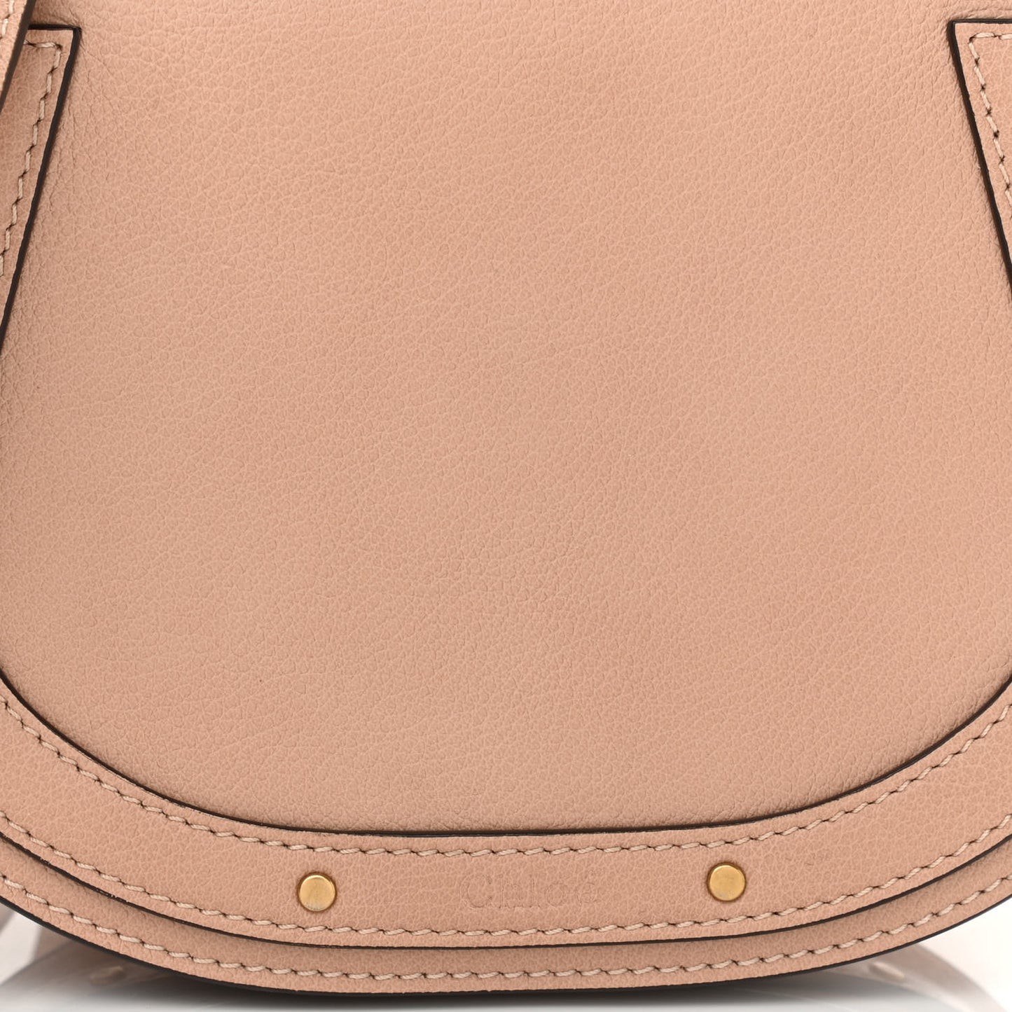 Calfskin Suede Small Nile Bracelet Bag Biscotti Beige