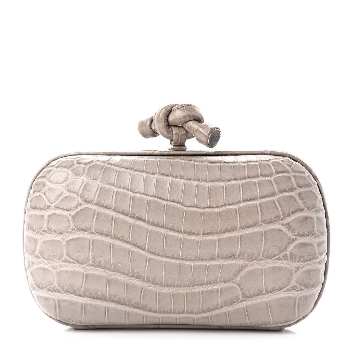 Crocodile Knot Clutch Stone
