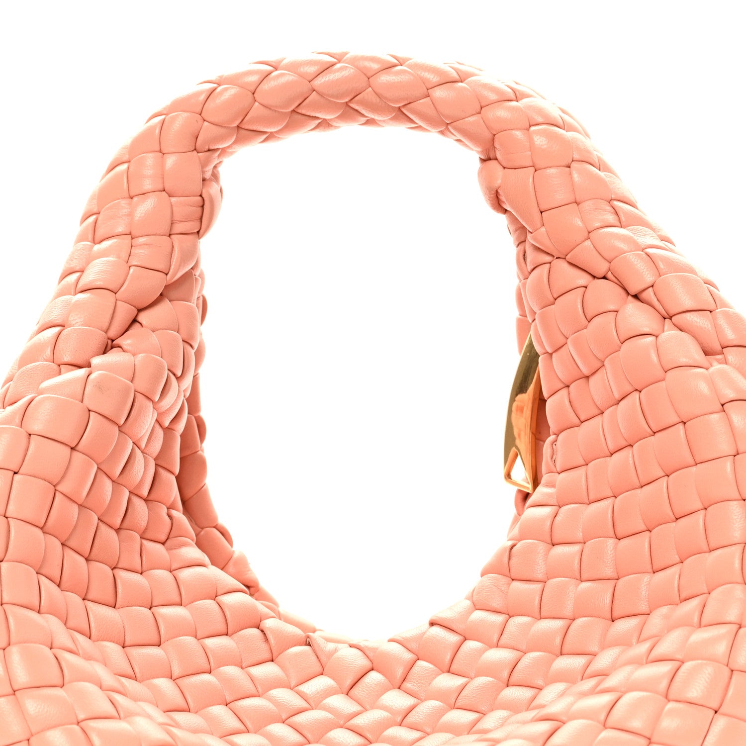 Bottega Veneta Lambskin Padded Intrecciato Mini Jodie Peachy 7 of 12