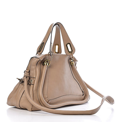 Chloe Calfskin Medium Paraty Beige 3 of 15