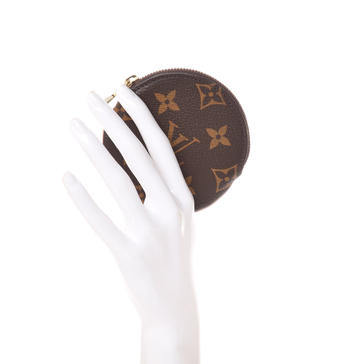 Louis Vuitton Monogram Round Coin Purse 2 of 7