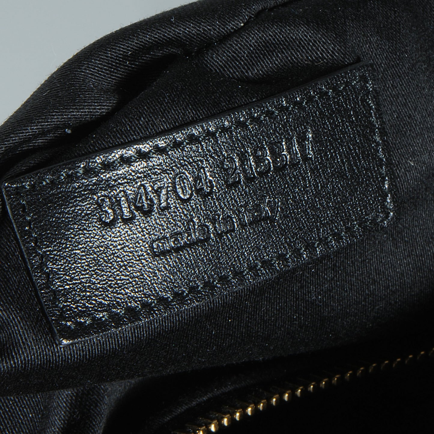 Leather Classic Duffle 6 Bag Black