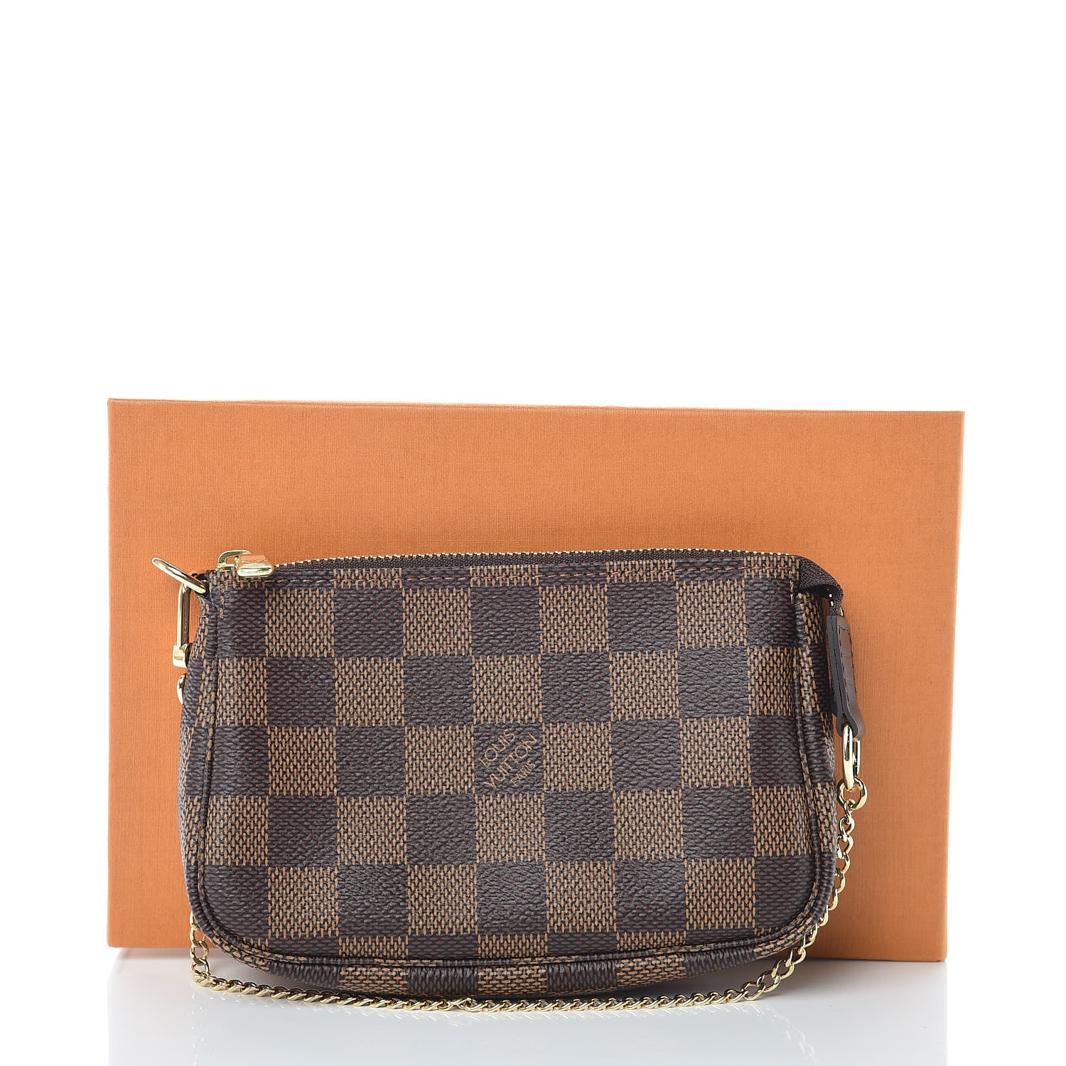 Louis Vuitton Damier Ebene Mini Pochette Accessories 8 of 8