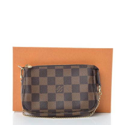 Louis Vuitton Damier Ebene Mini Pochette Accessories 8 of 8