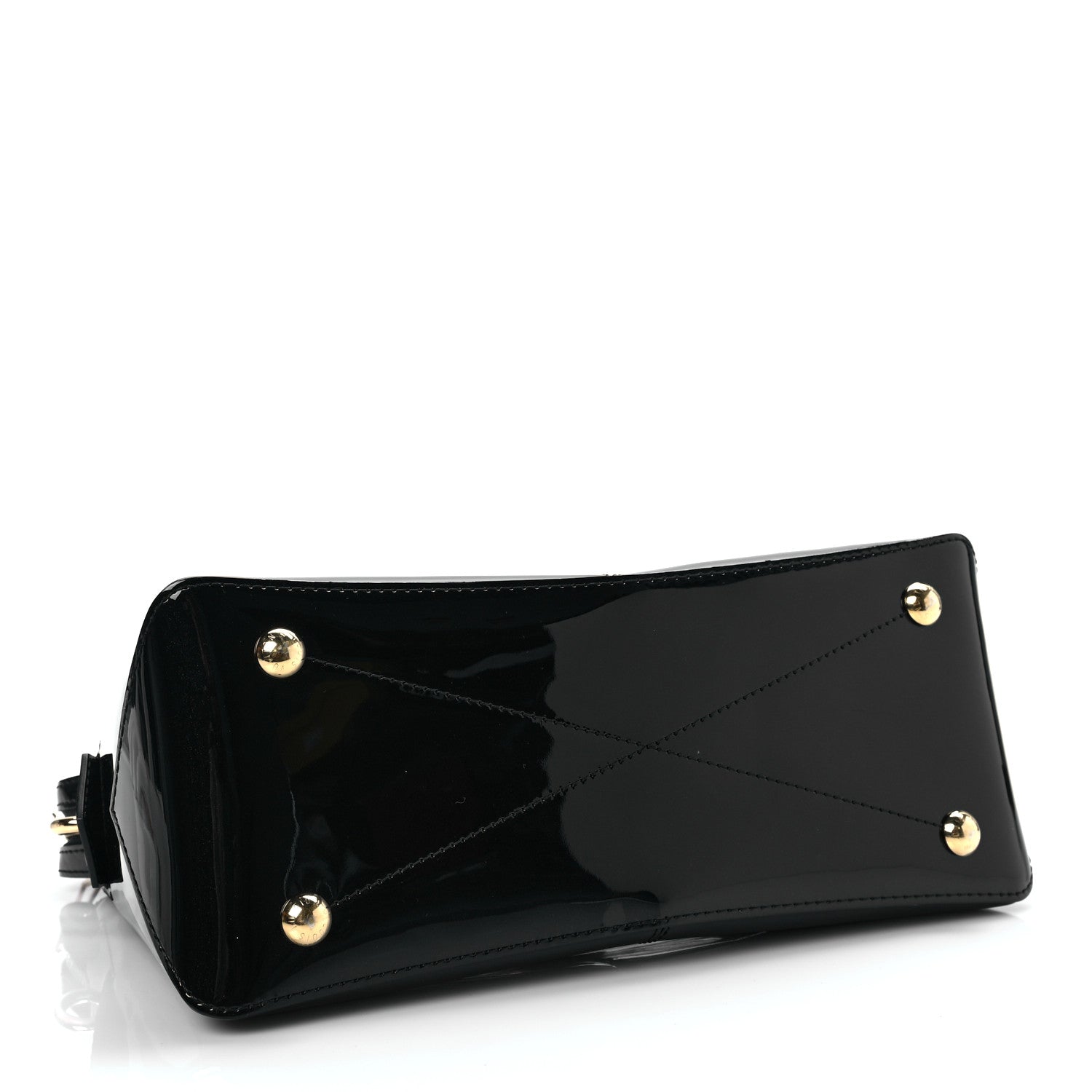 Louis Vuitton Patent Calfskin Miroir Tote Black 4 of 7