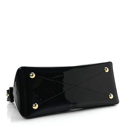 Louis Vuitton Patent Calfskin Miroir Tote Black 4 of 7