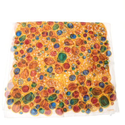 Chanel Silk Jewels Printed Scarf Multicolor 3 of 5