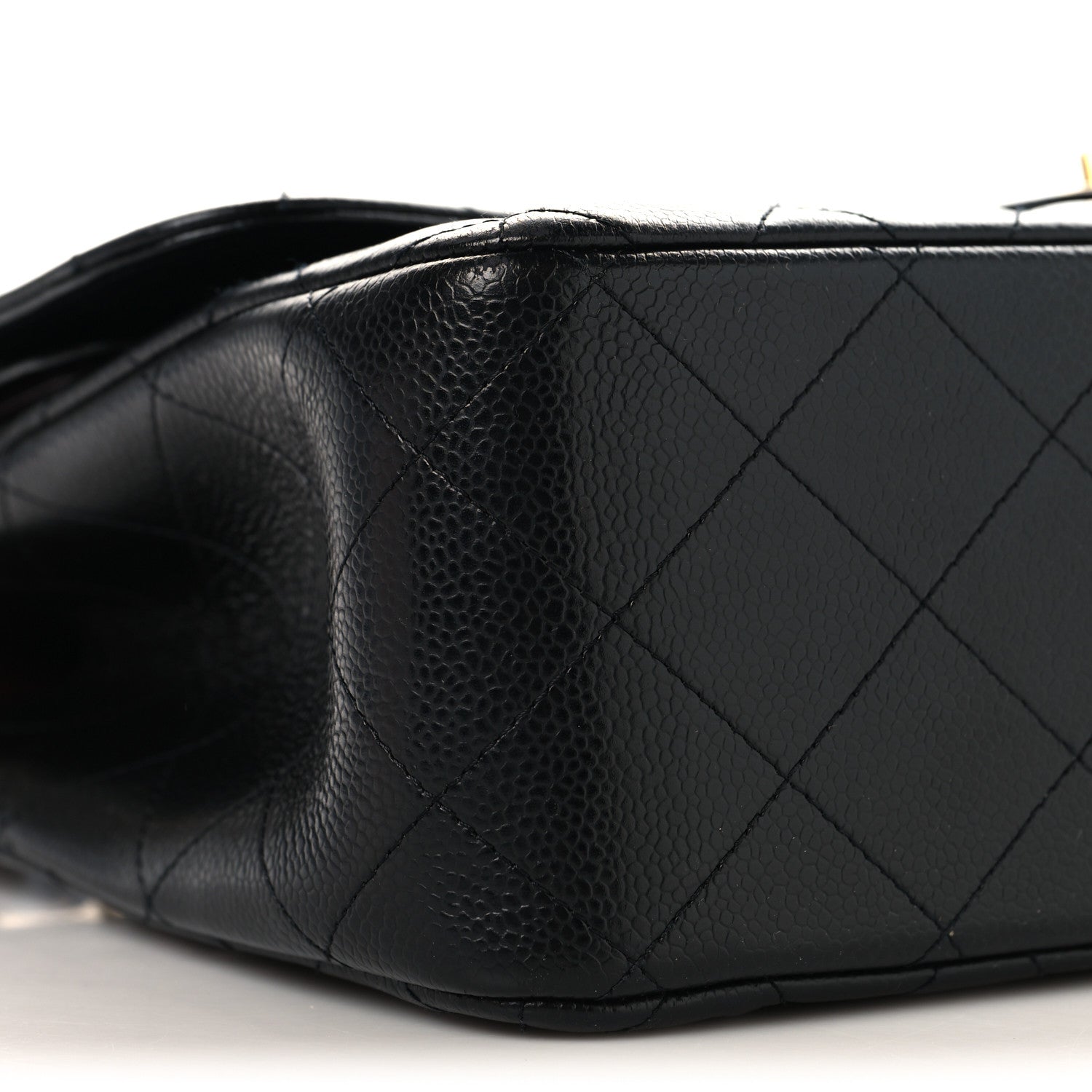 Chanel Caviar Quilted Jumbo Double Flap Black 9 of 10