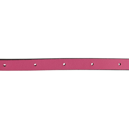 Valentino Garavani Calfskin VLogo Wrap 10mm Belt 85 34 Feminine Pink 5 of 5