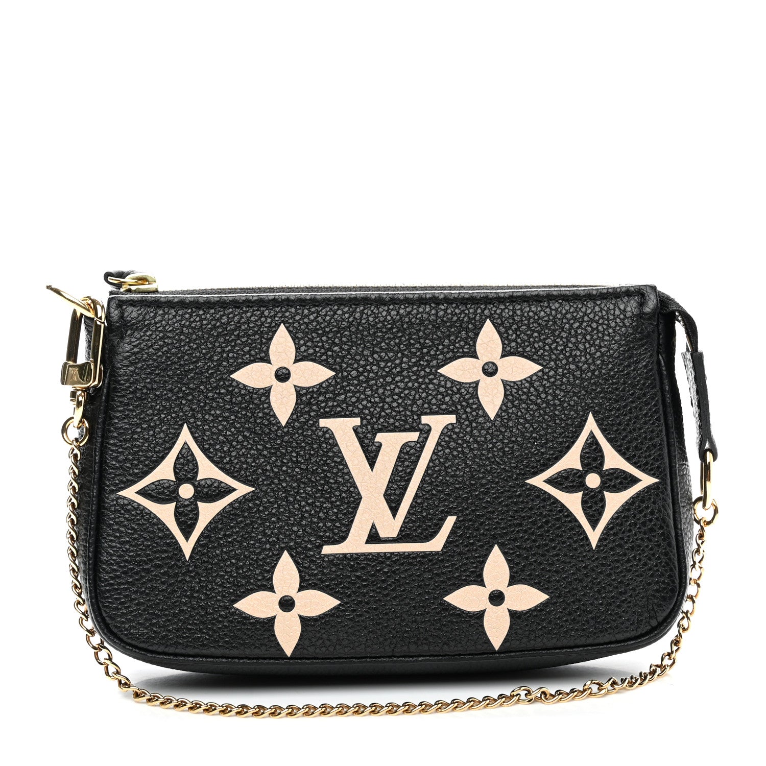 Louis Vuitton Empreinte Monogram Giant Mini Pochette Accessories Black 1 of 8