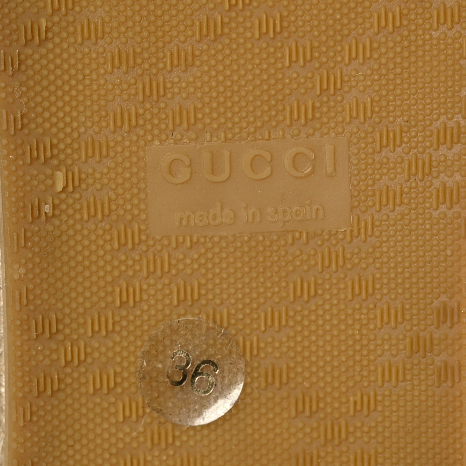 Gucci GG Supreme Monogram Tian Womens Espadrilles 36 Beige Multicolor Red 7 of 8