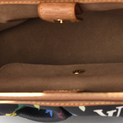 Louis Vuitton Monogram Multicolor Judy PM Black 4 of 8