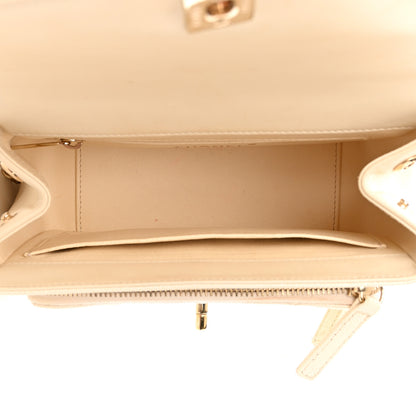 Chanel Caviar Quilted Small Business Affinity Flap White 5 of 14
