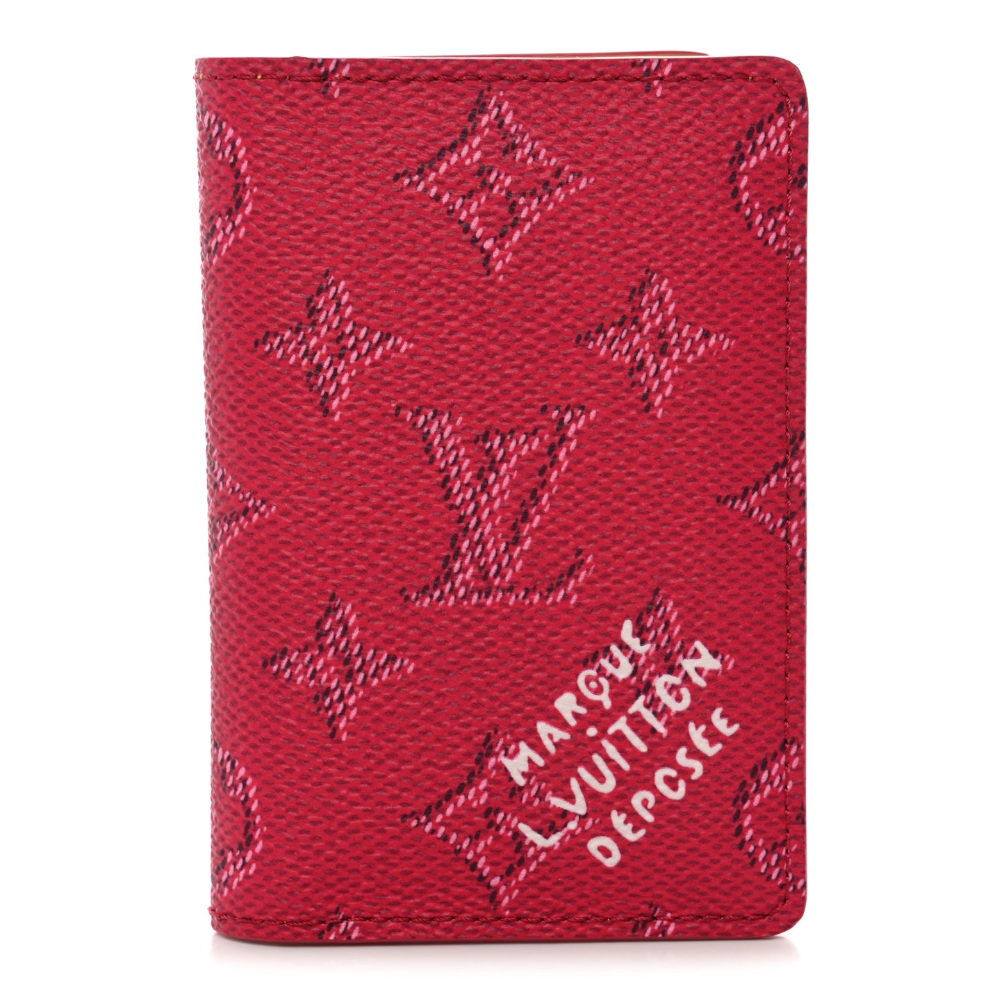 Monogram Heritage Pocket Organizer Rose Pondicherry