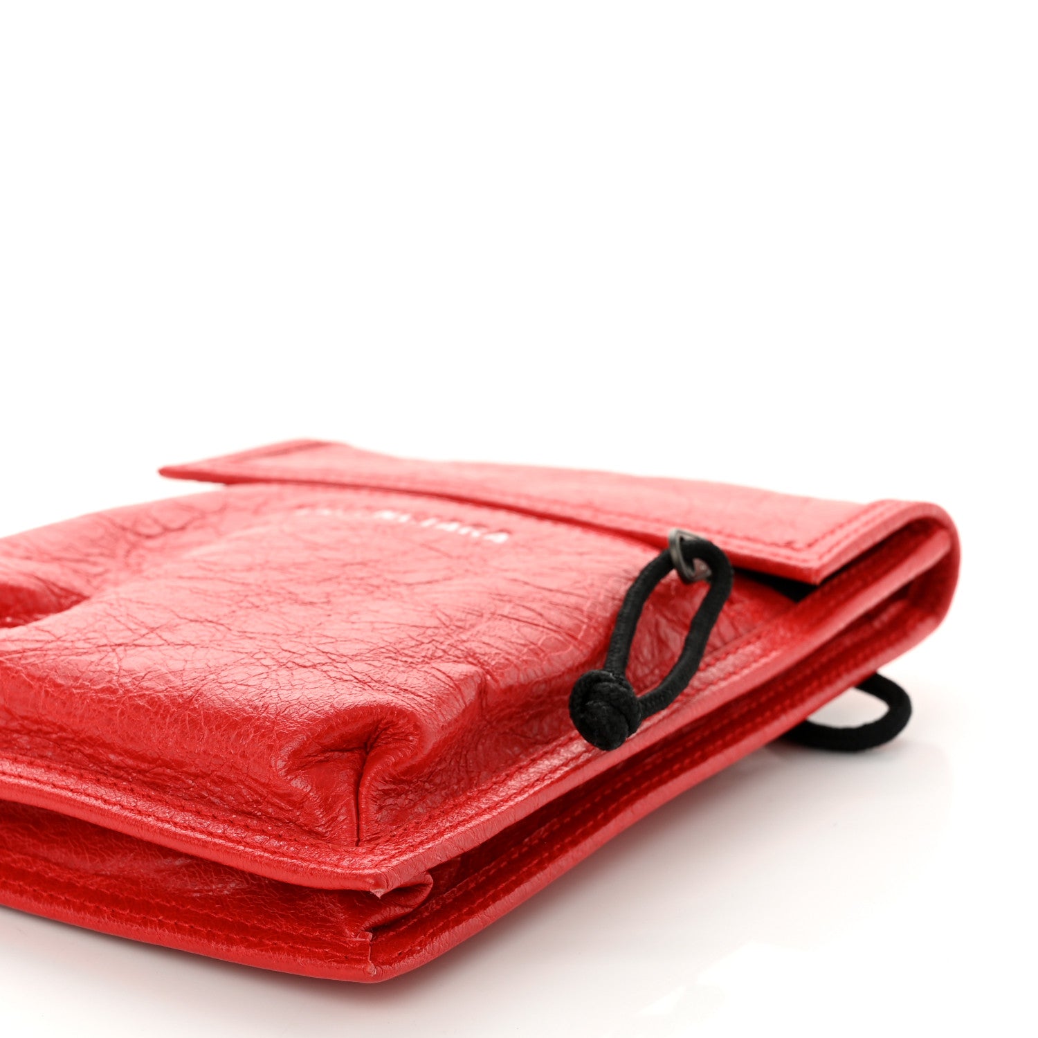 Balenciaga Agneau Arena Small Explorer Crossbody Pouch Red 9 of 9