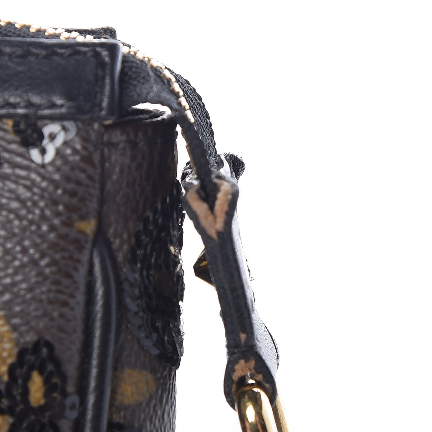 Monogram Sequins Eclipse Pochette Noir