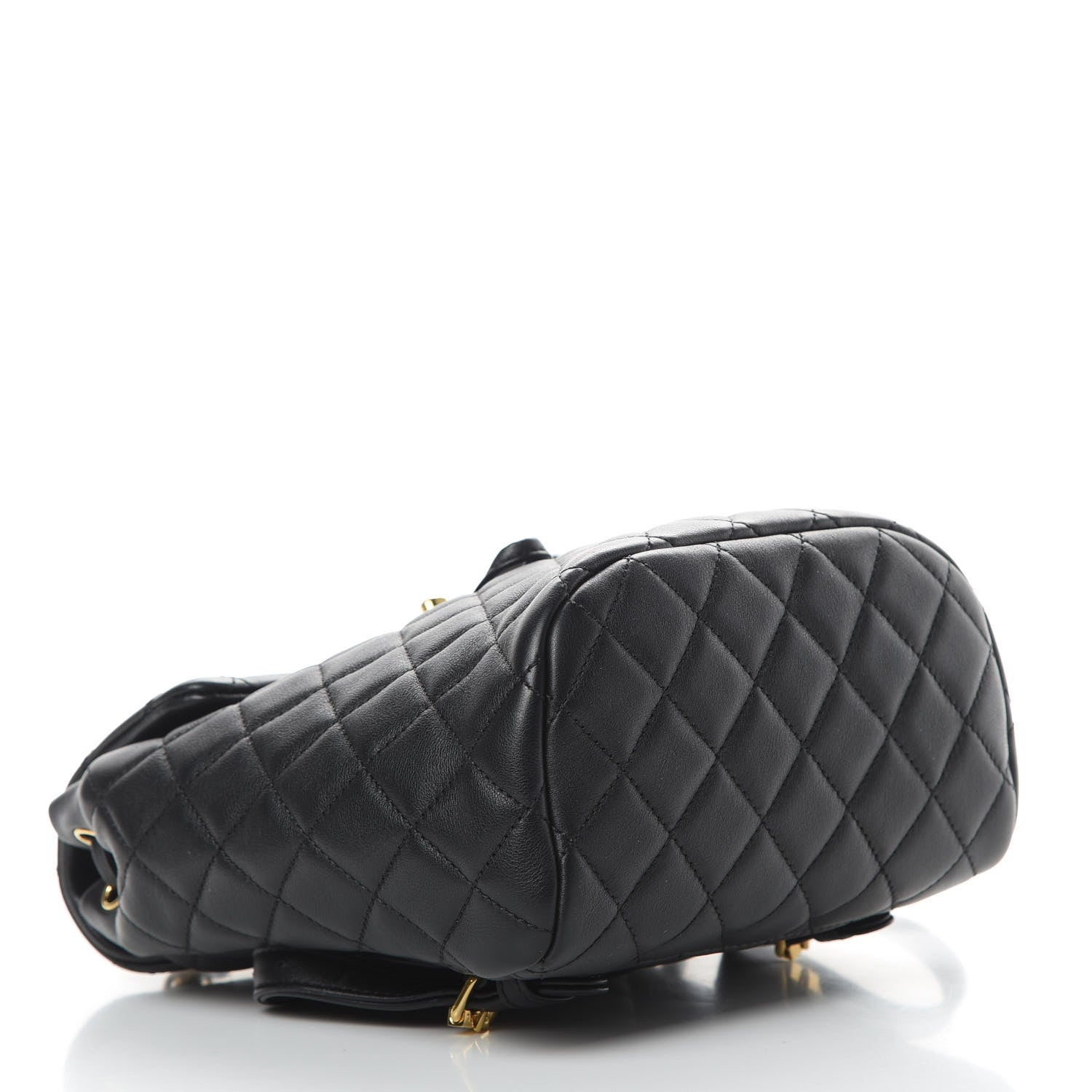 Chanel Calfskin Quilted Mini Urban Spirit Backpack Black 3 of 12