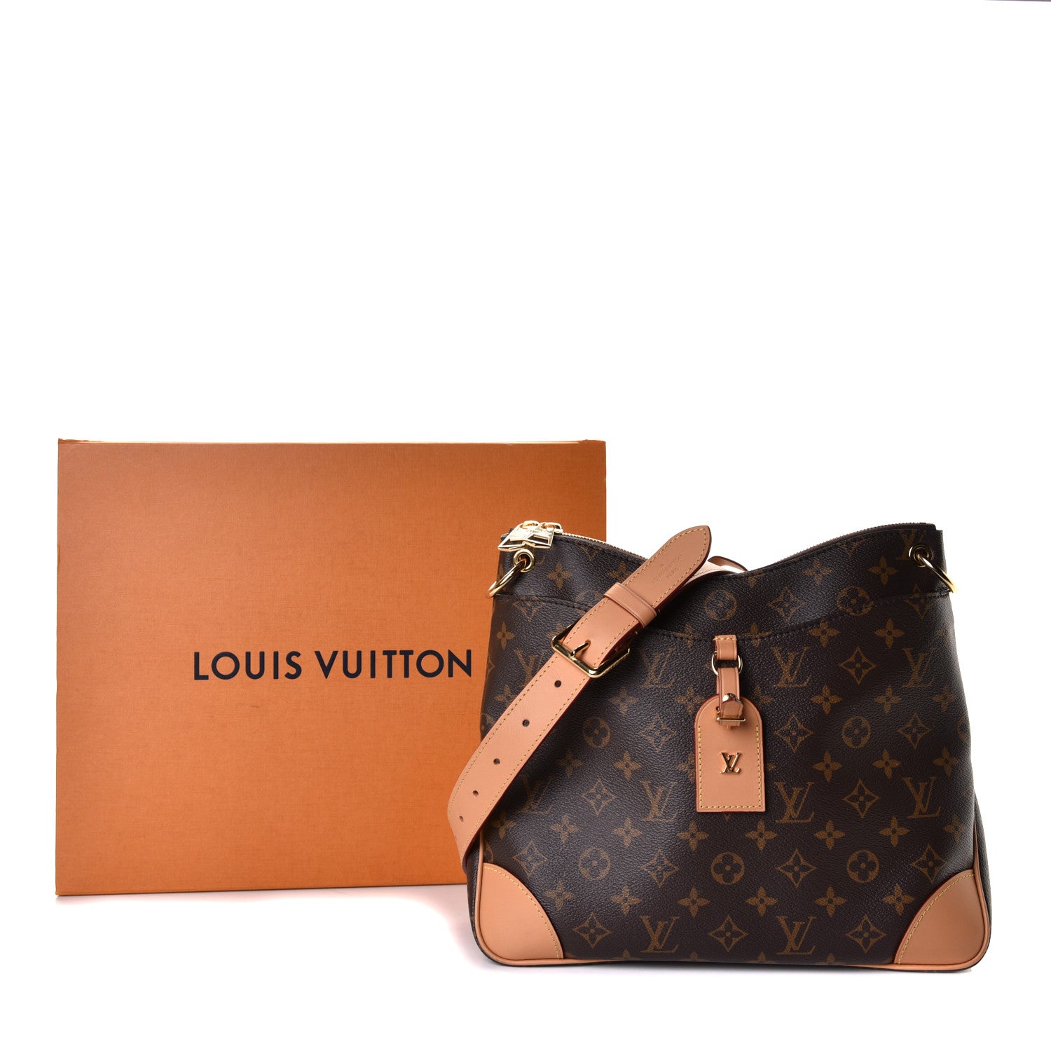 Louis Vuitton Monogram Odeon MM Natural 9 of 9