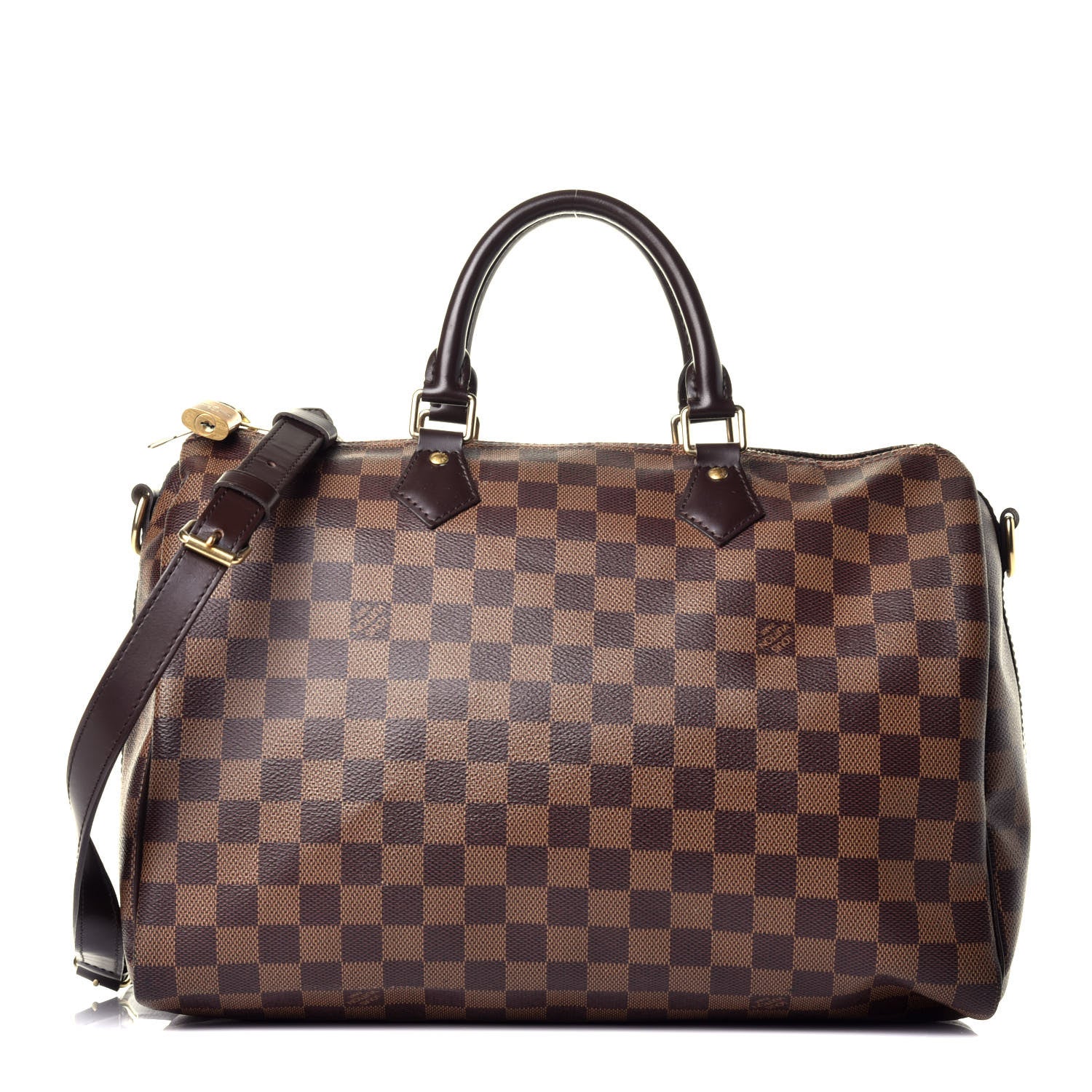 Louis Vuitton Damier Ebene Speedy Bandouliere 35 1 of 11