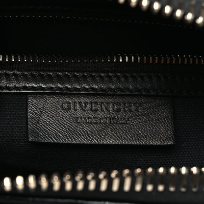 Givenchy Calfskin Crocodile Embossed Small Antigona Black 6 of 10