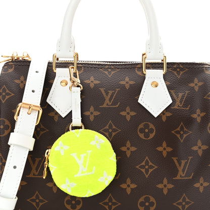 Louis Vuitton Monogram LV Match Speedy Bandouliere 25 White 7 of 10