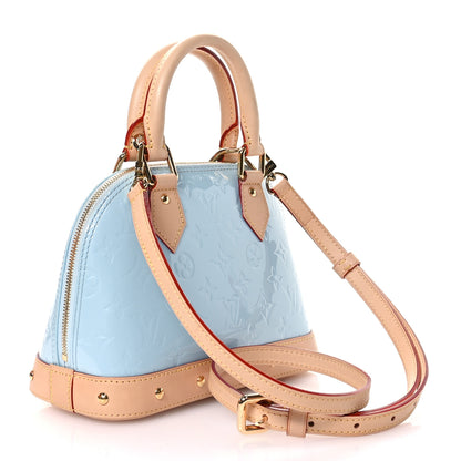 Louis Vuitton Vernis Hairclip Alma BB Sky 4 of 11