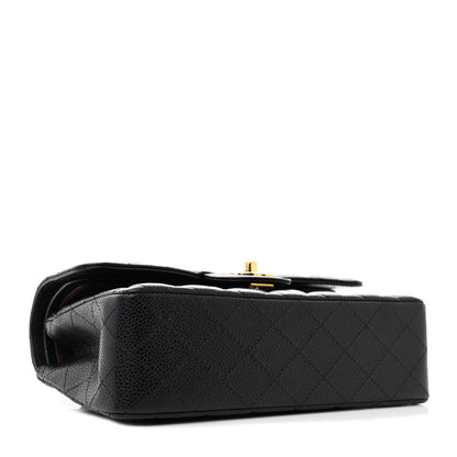Chanel Caviar Quilted Small Double Flap Black 4 of 12