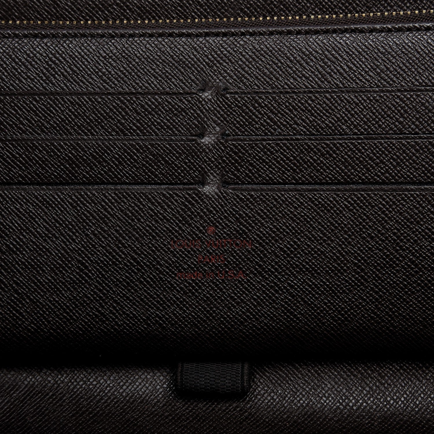 Louis Vuitton Damier Ebene Zippy Organizer Wallet 6 of 13