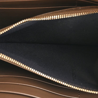 Fendi Vitello Soft F is Fendi Bi-Color FF 1974 Embossed Continental Envelope Wallet On Chain Maya Black 8 of 14