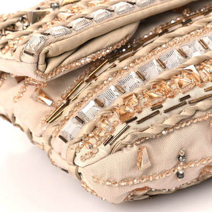Louis Vuitton Canvas Crystal Embellished Altair Clutch 7 of 9