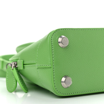 Balenciaga Grained Calfskin XXS Ville Top Handle Bag Light Green Fuchsia 18 of 20